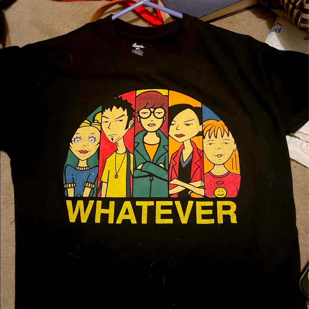 Classic Retro MTV Daria Womens L Shirt